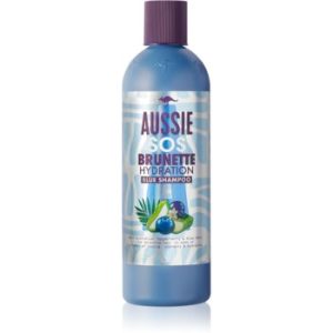 Aussie Brunette Blue Shampoo sampon hidratant pentru părul închis la culoare