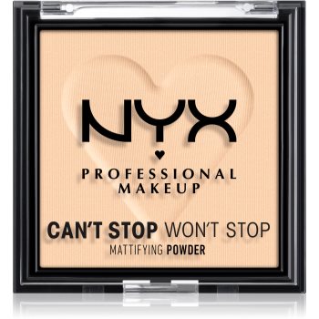 NYX Professional Makeup Can't Stop Won't Stop Mattifying Powder pudra matuire