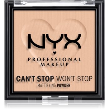 NYX Professional Makeup Can't Stop Won't Stop Mattifying Powder pudra matuire