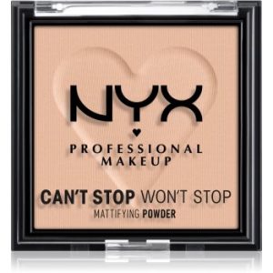 NYX Professional Makeup Can't Stop Won't Stop Mattifying Powder pudra matuire