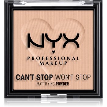 NYX Professional Makeup Can't Stop Won't Stop Mattifying Powder pudra matuire
