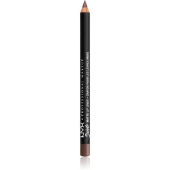 NYX Professional Makeup Suede Matte Lip Liner dermatograf mat de buze