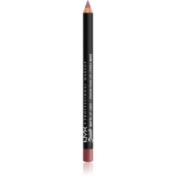 NYX Professional Makeup Suede Matte Lip Liner dermatograf mat de buze