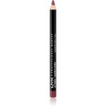 NYX Professional Makeup Slim Lip Pencil creion de buze cu trasare precisă