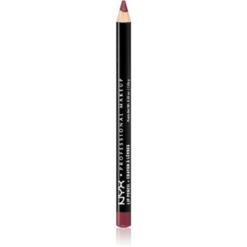 NYX Professional Makeup Slim Lip Pencil creion de buze cu trasare precisă