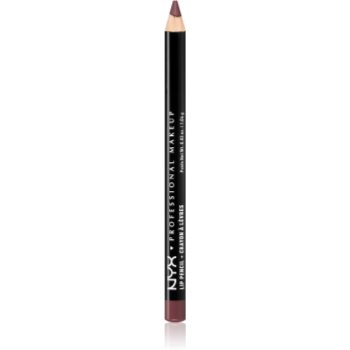 NYX Professional Makeup Slim Lip Pencil creion de buze cu trasare precisă