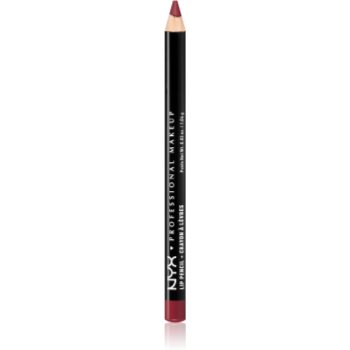 NYX Professional Makeup Slim Lip Pencil creion de buze cu trasare precisă