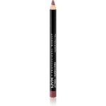 NYX Professional Makeup Slim Lip Pencil creion de buze cu trasare precisă