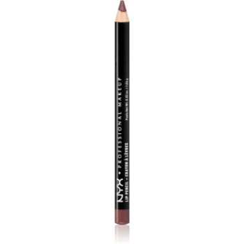 NYX Professional Makeup Slim Lip Pencil creion de buze cu trasare precisă