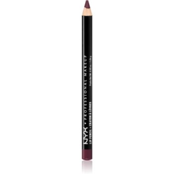 NYX Professional Makeup Slim Lip Pencil creion de buze cu trasare precisă