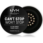 NYX Professional Makeup Can't Stop Won't Stop pudra