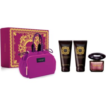 Versace Crystal Noir set cadou pentru femei