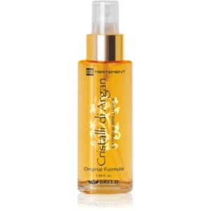 Brelil Numéro Cristalli di Argan Extreme Brilliance cristal lichid extra-light pentru par uscat