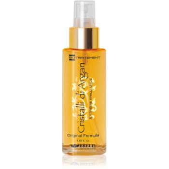 Brelil Numéro Cristalli di Argan Extreme Brilliance cristal lichid extra-light pentru par uscat