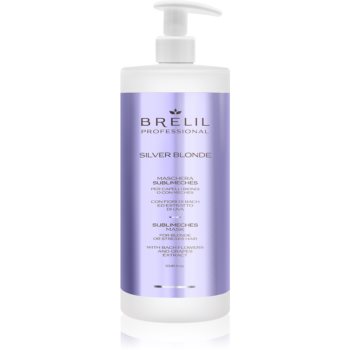 Brelil Numéro Silver Blonde Sublimeches Mask masca hidratanta neutralizeaza tonurile de galben