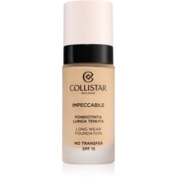 Collistar Impeccabile Long Wear Foundation machiaj persistent