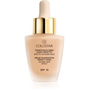 Collistar Serum Foundation Perfect Nude machiaj de stralucire pentru un look natural SPF 15