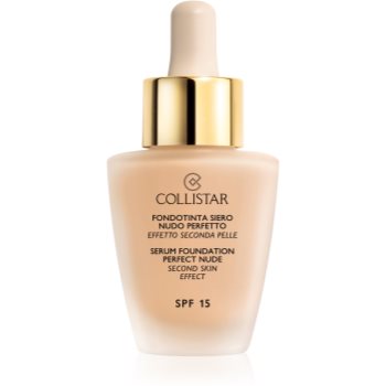 Collistar Serum Foundation Perfect Nude machiaj de stralucire pentru un look natural SPF 15