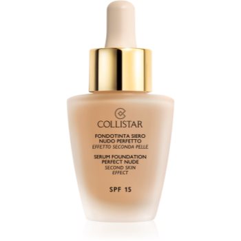 Collistar Serum Foundation Perfect Nude machiaj de stralucire pentru un look natural SPF 15