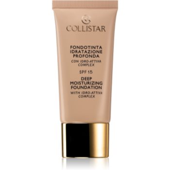Collistar Deep Moisturizing Foundation make up hidratant SPF 15