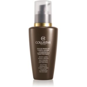 Collistar Magic Drops Body-Legs Self-Tanning Concentrate emulsie autobronzanta pentru corp si picioare.