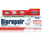Biorepair Advanced Senitivity pasta de dinti pentru dinti sensibili pentru a proteja dintii si gingiile