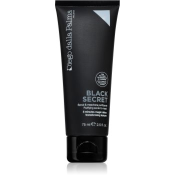 Diego dalla Palma Black Secret Purifying Scrub To Mask masca detoxifiere și curățare