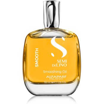Alfaparf Milano Semi di Lino Smooth ulei pentru netezire pentru par indisciplinat
