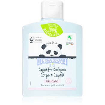 I Provenzali BIO Baby Bath Foam Gel de dus si sampon pentru copii