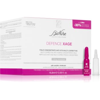 BioNike Defence Xage capsule cu serum facial antirid