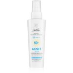 BioNike Aknet Sun crema protectoare pentru fata pentru ten acneic