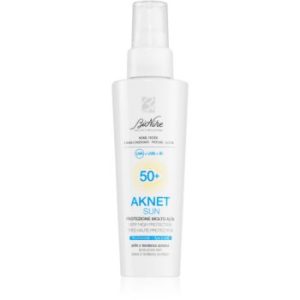 BioNike Aknet Sun crema protectoare pentru fata pentru ten acneic