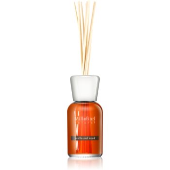 Millefiori Natural Vanilla and Wood aroma difuzor cu rezervã