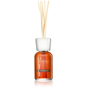 Millefiori Natural Vanilla and Wood aroma difuzor cu rezervã