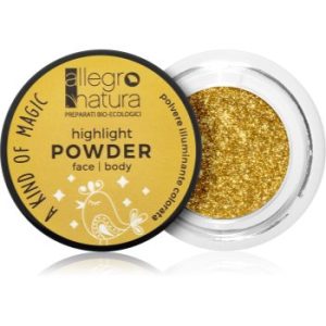 Allegro Natura A Kind of Magic pudra pentru luminozitate pentru față și ochi