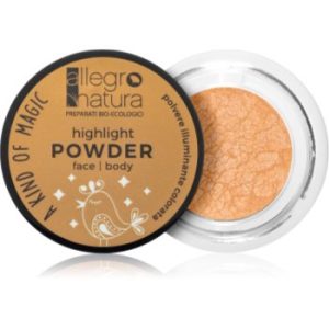Allegro Natura A Kind of Magic pudra pentru luminozitate pentru față și ochi