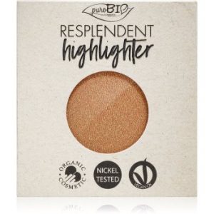 puroBIO Cosmetics Resplendent Highlighter crema de strălucire rezervă