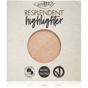 puroBIO Cosmetics Resplendent Highlighter crema de strălucire rezervă