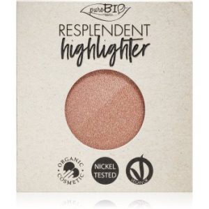 puroBIO Cosmetics Resplendent Highlighter crema de strălucire rezervă