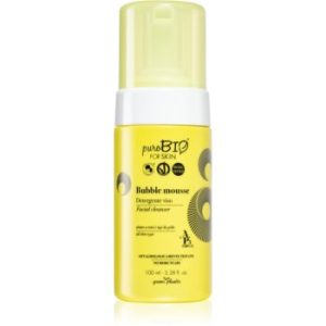 puroBIO Cosmetics Bubble Mousse demachiant spumant delicat faciale