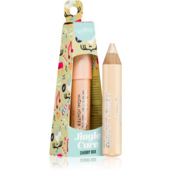 puroBIO Cosmetics Jingle Care Chubby Box creion iluminator ediție cadou