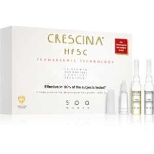 Crescina Transdermic 500 Re-Growth and Anti-Hair Loss tratament pentru stimularea creșterii părului și anti-cădere pentru femei