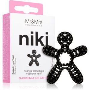 Mr & Mrs Fragrance Niki Gardenia of Tahiti parfum pentru masina rezervă