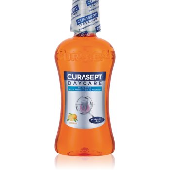 Curasept Daycare Citrus apa de gura pentru o protecție completă pentru dinți și respirație proaspătă