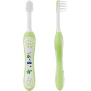 Chicco My First Milk Teeth Green perie de dinti pentru copii