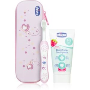 Chicco Always Smiling 12m+ set pentru îngrijirea dentară pentru copii