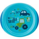 Chicco Take Eat Easy Dish Set serviciu de masă 12m+ Blue