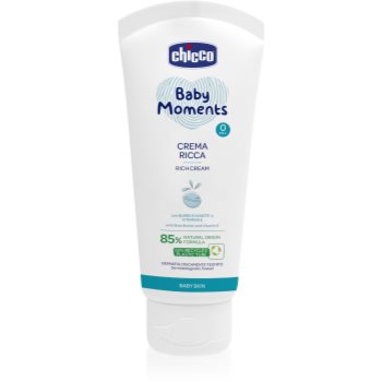 Chicco Baby Moments Rich Cream crema nutritiva pentru nou-nascuti si copii