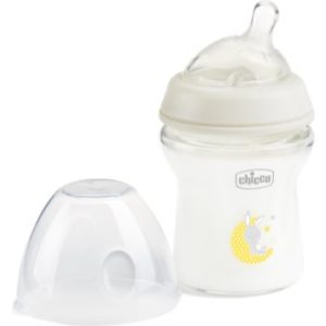 Chicco Natural Feeling Glass Neutral II biberon pentru sugari