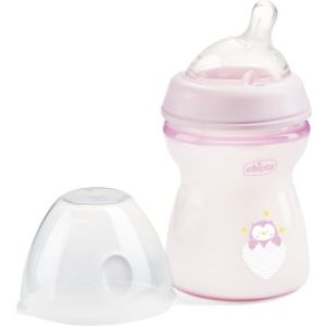 Chicco Natural Feeling Girl biberon pentru sugari